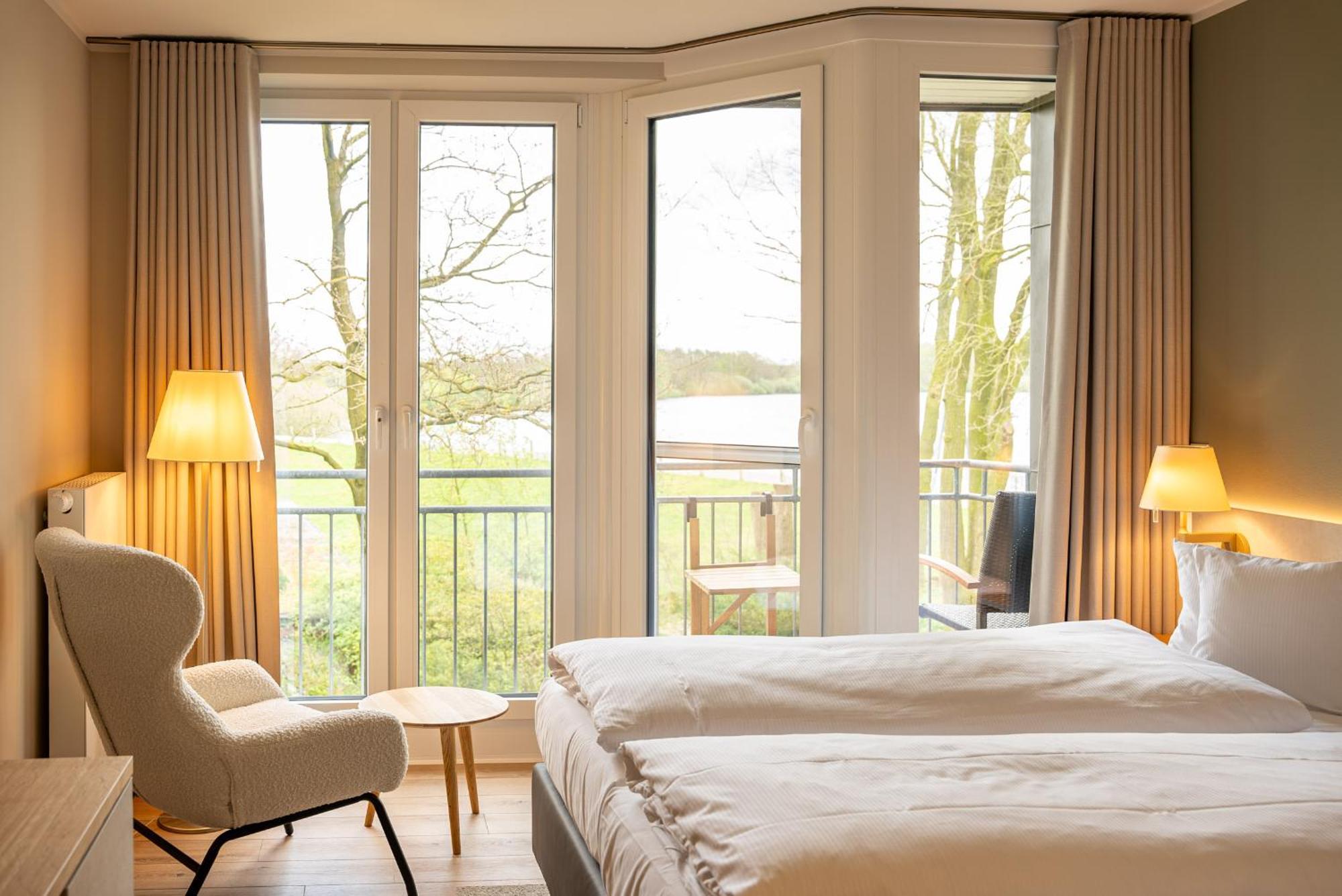 Hotel Seeblick Thülsfeld Esterno foto