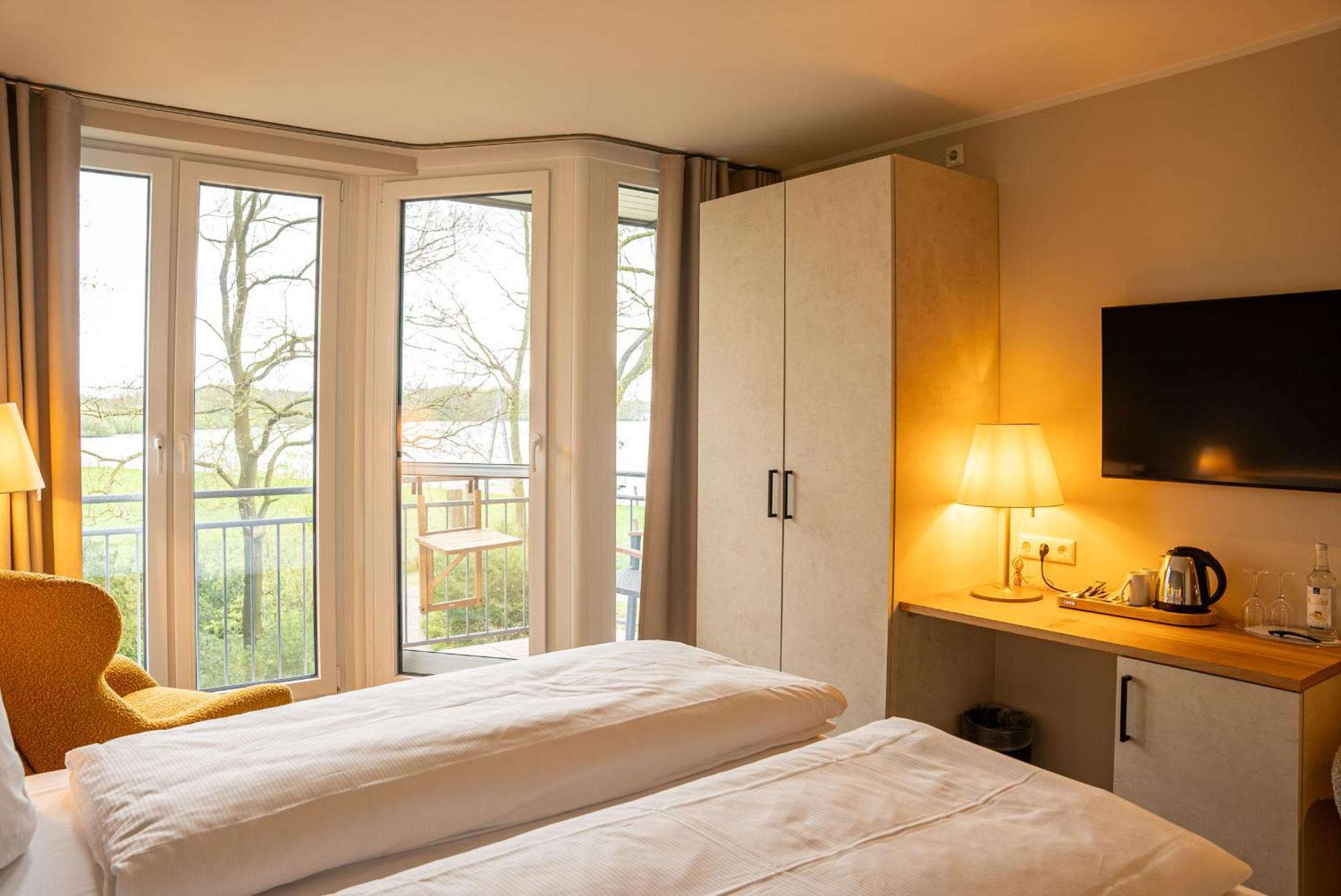 Hotel Seeblick Thülsfeld Esterno foto